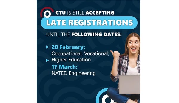 CTU is still accepting late registrations